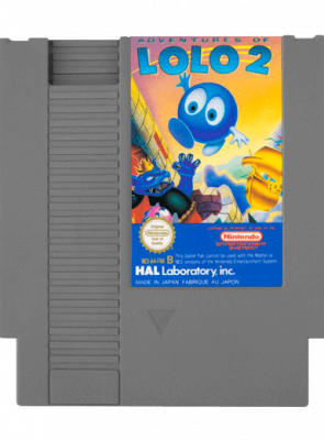 Гра Nintendo NES Adventures of Lolo 2 Europe Англійська Версія Тільки Картридж Б/У - Retromagaz