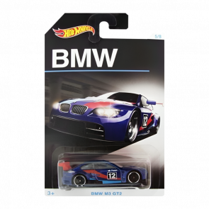 Тематична Машинка Hot Wheels BMW M3 GT2 BMW 1:64 DJM84 Blue - Retromagaz