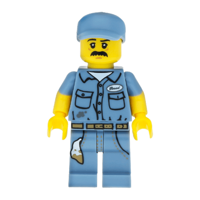 Фігурка Lego Series 15 Janitor Collectible Minifigures col236 Б/У - Retromagaz