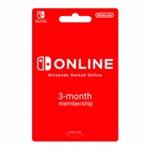 Підписка Nintendo Switch Nintendo Switch Online Germany 3 Місяці Новий - Retromagaz