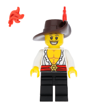 Фігурка Lego Series 12 Swashbuckler Collectible Minifigures col191 Б/У - Retromagaz