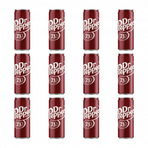 Набір Напій Dr Pepper Regular 330ml 12шт - Retromagaz