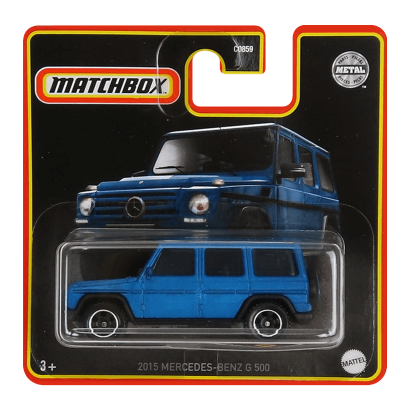 Машинка Большой Город Matchbox '15 Mercedes-Benz G-Class Special Edition 1:64 HJF43 Blue - Retromagaz