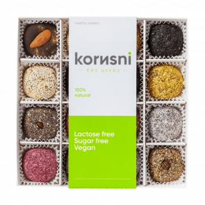 Конфеты ТМ ''Korusni'' Полезные (без сахара) 350g - Retromagaz