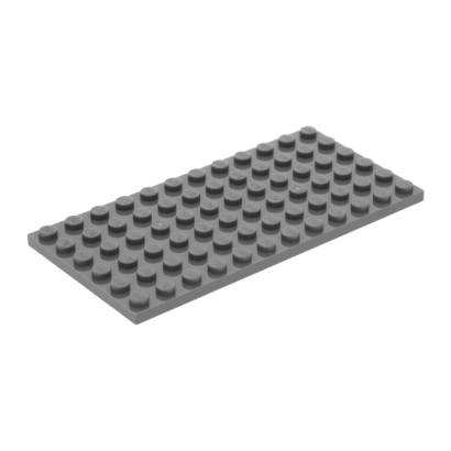 Пластина Lego Обычная 4шт 6 x 12 3028 4140489 4210657 Dark Bluish Grey Б/У - Retromagaz