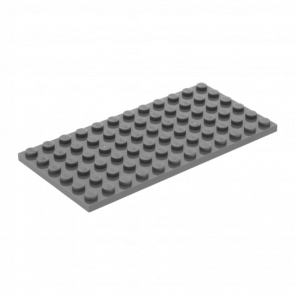 Пластина Lego Обычная 4шт 6 x 12 3028 4140489 4210657 Dark Bluish Grey Б/У - Retromagaz