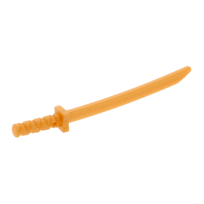 Зброя Lego Меч 50шт Shamshir Katana 21459 30173b 6116596 4614404 Pearl Gold Б/У - Retromagaz