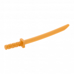 Оружие Lego Меч 50шт Shamshir Katana 21459 30173b 6116596 4614404 Pearl Gold Б/У - Retromagaz