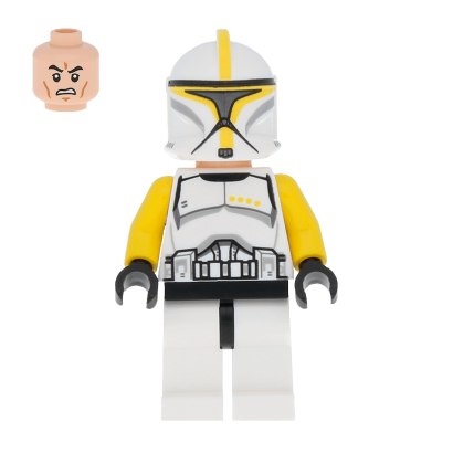 Фігурка Lego Республіка Clone Trooper Commander Phase 1 Star Wars sw0481 Б/У - Retromagaz