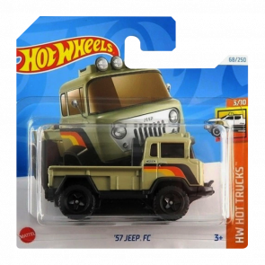 Машинка Базовая Hot Wheels '57 Jeep FC Hot Trucks 1:64 HTC30 Brown - Retromagaz