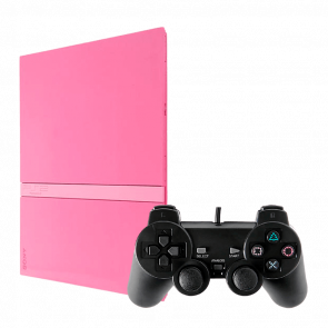 Консоль Sony PlayStation 2 Slim SCPH-7xxx Limited Edition Chip Pink Б/У