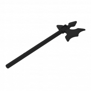 Оружие Lego Топор Halberd Elaborate 6123 4140508 Black Б/У