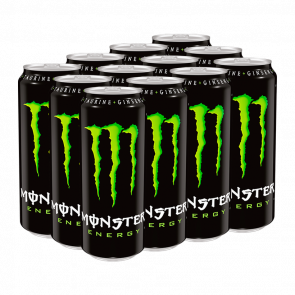 Набір Напій Енергетичний Monster Energy 12шт Classic Original 500ml - Retromagaz