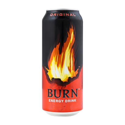 Напиток Энергетический Burn Original 500ml - Retromagaz