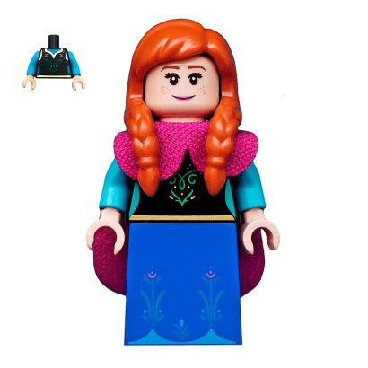 Фігурка Lego Disney Anna Cartoons dis033 1 Б/У - Retromagaz