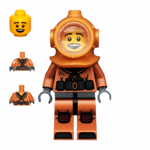 Фігурка Lego Series 8 Diver Collectible Minifigures col118 Б/У