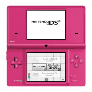 Консоль Nintendo DS i Модифікована 1GB Dark Pink + 10 Вбудованих Ігор Б/У