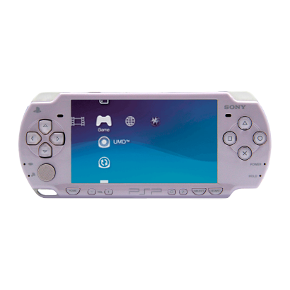 Консоль Sony PlayStation Portable Slim PSP-2ххх Модифицированная 32GB Lavender Purple + 5 Встроенных Игр Б/У - Retromagaz