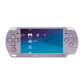 Консоль Sony PlayStation Portable Slim PSP-2ххх Модифицированная 32GB Lavender Purple + 5 Встроенных Игр Б/У