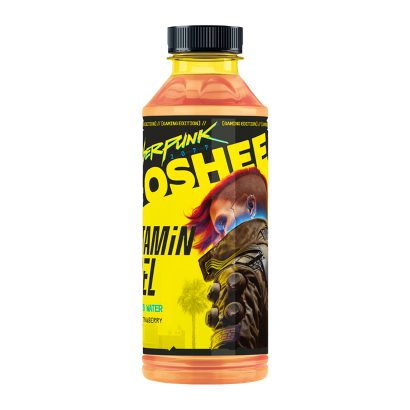 Напиток Oshee Cyberpunk Vitamin Fuel Peach & Strawberry 555ml - Retromagaz