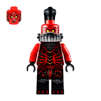 Фігурка Lego Lava Monster Army Ultimate General Magmar Nexo Knights nex056 2 Б/У - Retromagaz