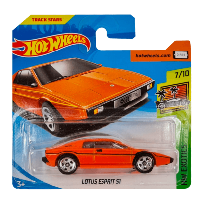 Машинка Базовая Hot Wheels Lotus Esprit S1 Exotics 1:64 FJY03 Orange - Retromagaz