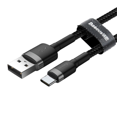 Кабель Baseus Cafule 2A USB 2.0 - USB Type-C 2m - Retromagaz