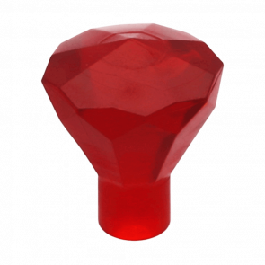 Скеля Lego Коштовність Jewel 24 Facet 1 x 1 30153 28556 4113954 6247785 Trans-Red 20шт Б/У