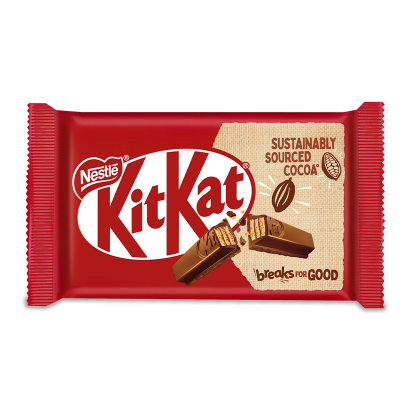 Батончик Nestle Kit Kat 4-Finger Молочний 41,5g - Retromagaz