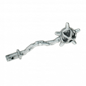 Зброя Lego Інше Spiked Flail Mace 59232 4611880 Flat Silver 2шт Б/У