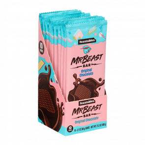 Набор Шоколад Молочный MrBeast Feastables Темный 60g 10шт