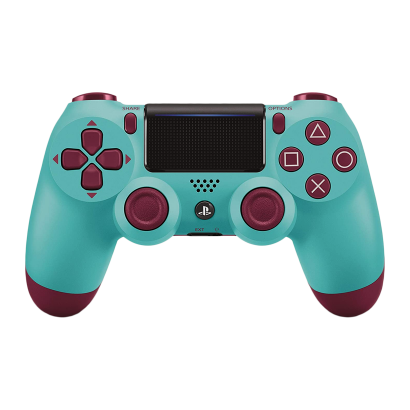 Геймпад Бездротовий Sony PlayStation 4 DualShock 4 Version 2 Berry Blue Б/У - Retromagaz