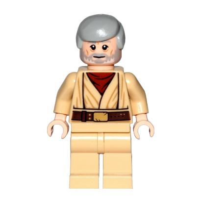 Фигурка Lego Джедай Obi-Wan Kenobi Old Star Wars sw1084 1 Б/У - Retromagaz