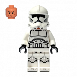 Фігурка Lego Республіка Clone Trooper Phase 2 Nougat Head Star Wars sw1319 75372 Новий - Retromagaz