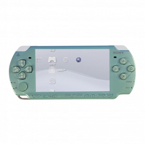 Консоль Sony PlayStation Portable Slim PSP-2ххх Модифицированная 32GB Mint Green + 5 Встроенных Игр Б/У - Retromagaz