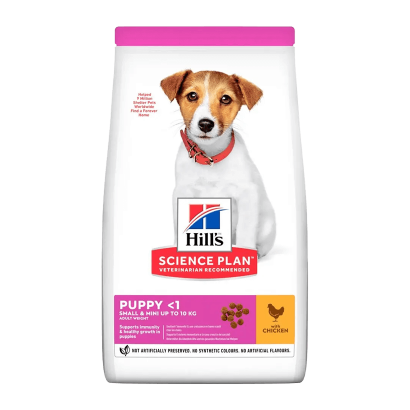 Сухий Корм для Собак Hill's Science Plan Puppy Smal & Mini 1,5kg - Retromagaz