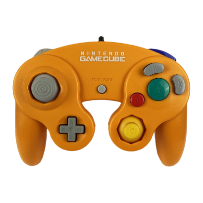 Геймпад Проводной Nintendo GameCube DOL-003 Orange 2m Б/У - Retromagaz