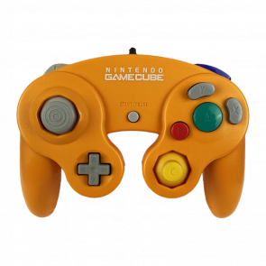 Геймпад Проводной Nintendo GameCube DOL-003 Orange 2m Б/У - Retromagaz