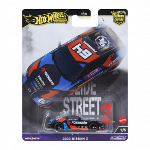 Машинка Premium Hot Wheels 2023 Nissan Z Slide Street 1:64 HKC86 Black