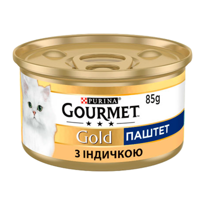 Влажный Корм для Кошек Purina Gourmet Gold Индейка 85g - Retromagaz