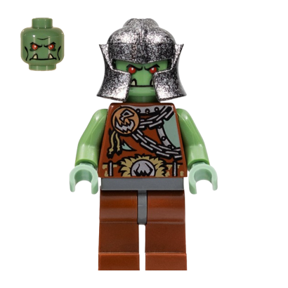 Фігурка Lego Fantasy Era Troll Warrior 1 Castle cas359 Б/У - Retromagaz