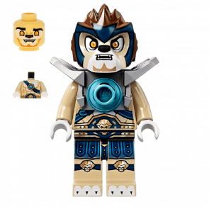 Фигурка Lego Lion Tribe Lennox Flat Silver Armor Legends of Chima loc006 1 Б/У - Retromagaz