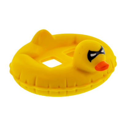 Інше Lego Floatie Swim Ring Duck Inflatable with Black Batman Mask and Orange Bill 28421pb01 6175374 Yellow Б/У - Retromagaz