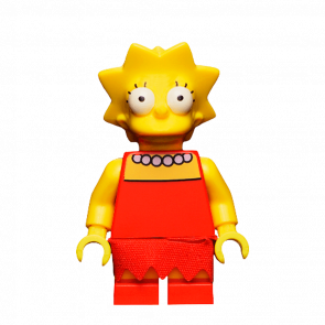 Фігурка Lego The Simpsons Lisa Simpson with Wide Open Eyes Cartoons sim010 Б/У