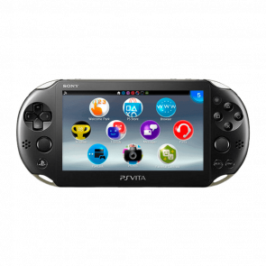 Консоль Sony PlayStation Vita Slim Модифицированная 64GB Black + 5 Встроенных Игр Б/У