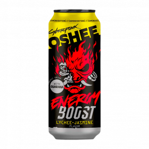 Напій Енергетичний Oshee Cyberpunk Energy Boost Lychee-Jasmine 500ml - Retromagaz