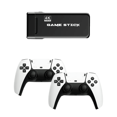 Консоль RMC Game Stick M8 Pro + 10000 Вбудованих Ігор 64GB White - Retromagaz