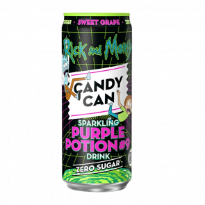 Напій Candy Can Rick and Morty Sweet Grape Zero Sugar 330ml - Retromagaz