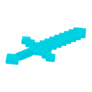 Зброя Lego Minecraft Sword Pixelated 18787 6093623 Medium Azure Б/У