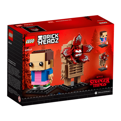 Конструктор Lego Stranger Things Демогоргон і Одинадцять BrickHeadz 40549 Новий - Retromagaz